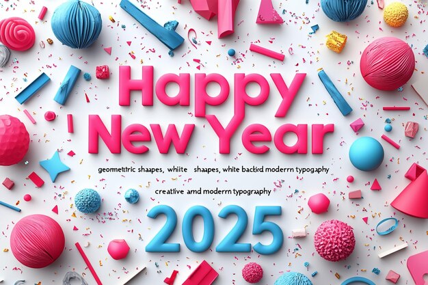 a poster that says happy new year on it