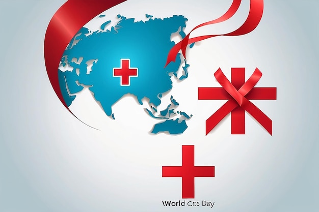 Poster for world Red Cross Day It is a health awareness concept celebrated on May 8