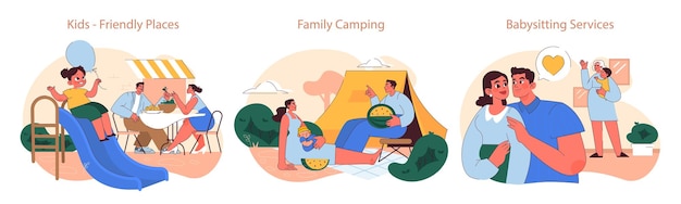 Postpregnancy activities set families enjoying kidfriendly dining camping adventures and reliable