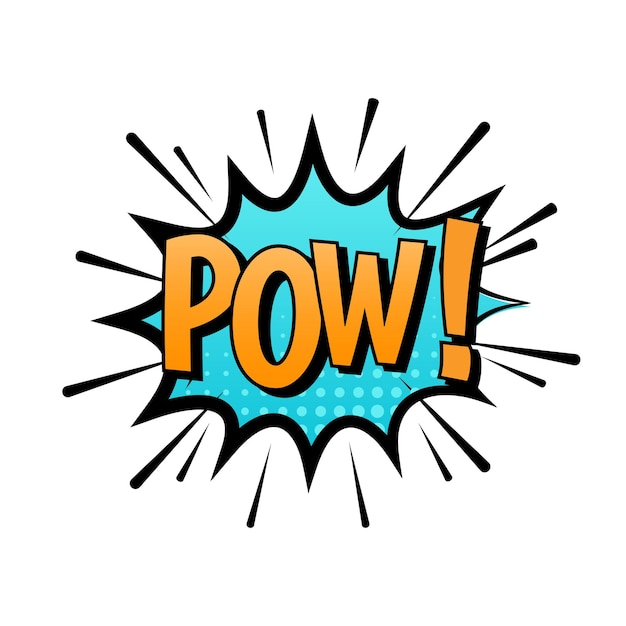 POW speech bubble