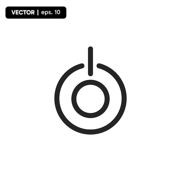 power icons icons for UI UX and web gari theme icons vector eps 10