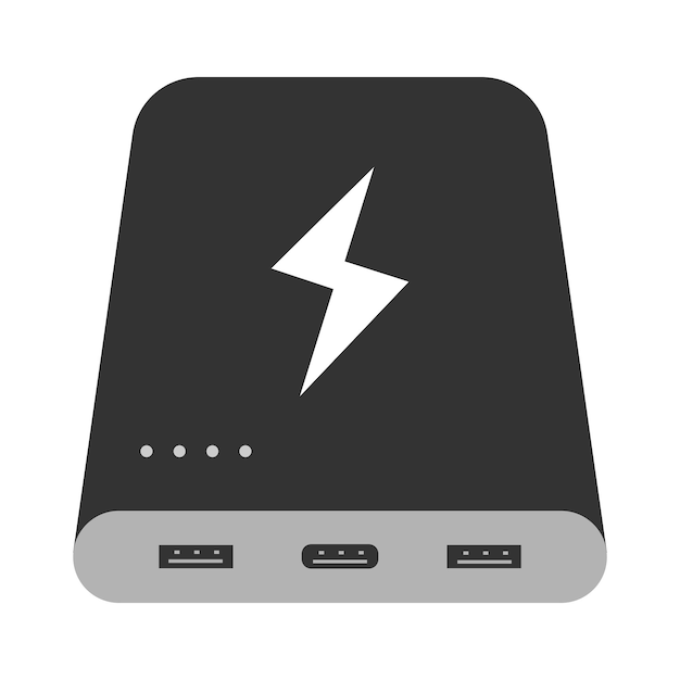 Powerbank icon vector