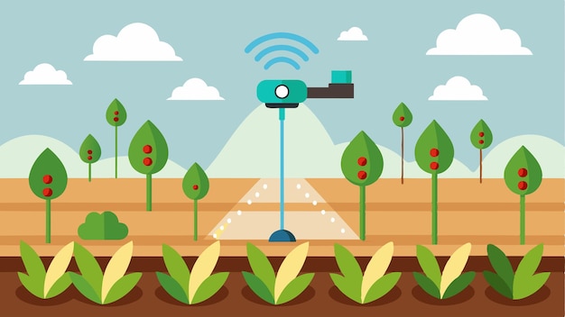 Precision soil moisture sensors are able to detect variations in soil moisture levels within a