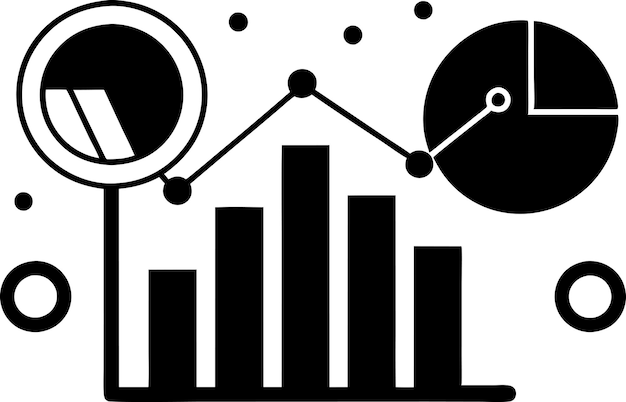 Predictive analytics icon in solid style Data Analytics icon set vector illustration