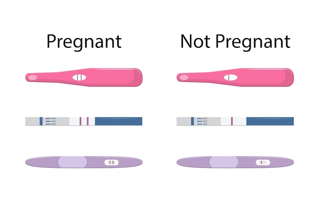 Pregnancy tests flat collection