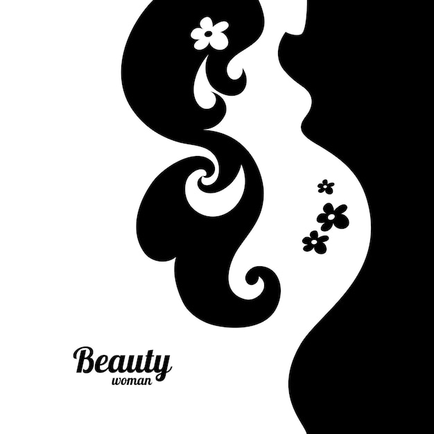 Pregnant woman silhouette