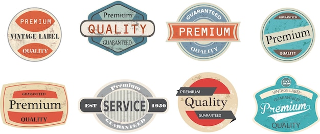 Vector premium best quality logo