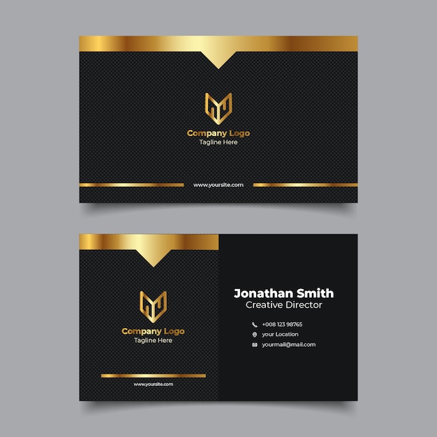 Premium Business Card Name Template