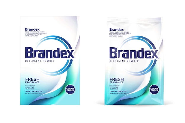 Premium Detergent Packaging Design HighQuality