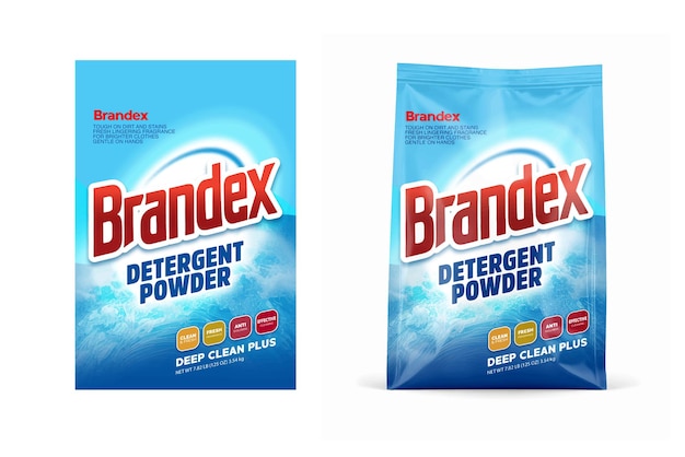 Premium Detergent Packaging Design HighQuality