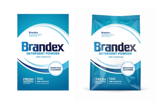 Premium Detergent Packaging Design HighQuality