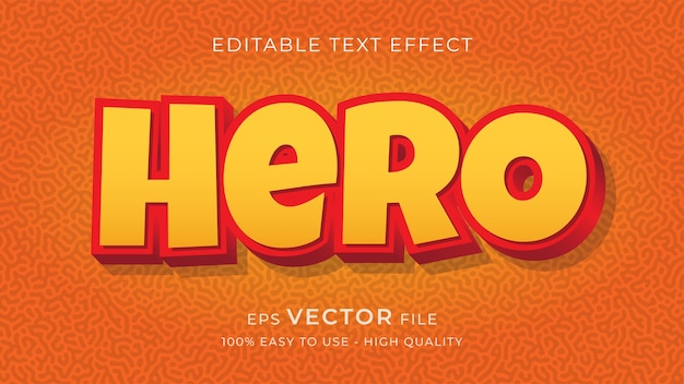 Premium Editable Text Effect