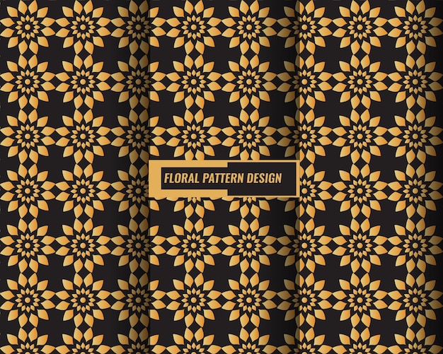 Premium gradient art deco pattern