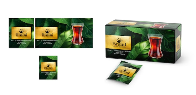 Premium Herbal Tea Packaging