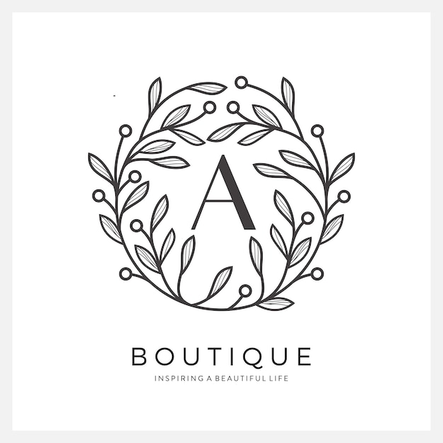 Premium letter A logo design for Luxury, Restaurant, Royalty, Boutique, Hotel, Jewelry, Fashion