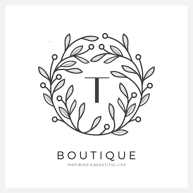 Premium letter T logo design for Luxury, Restaurant, Royalty, Boutique, Hotel, Jewelry, Fashion