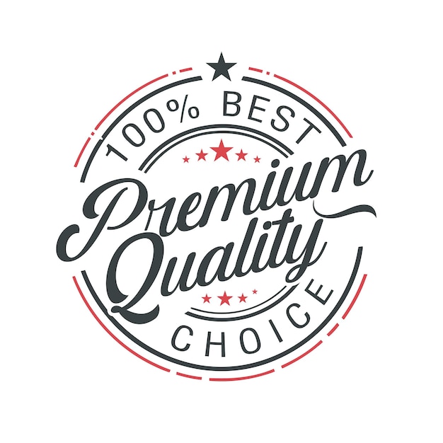 Vector premium quality logos for exceptional branding