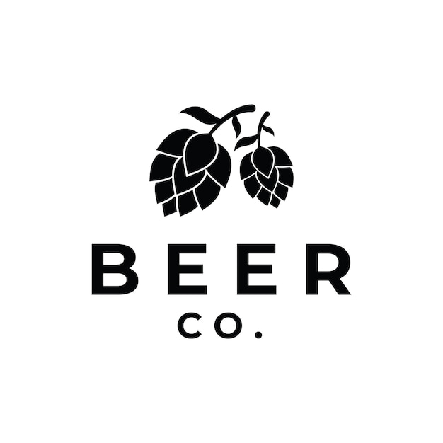 Premium quality vintage craft beer logo template design For badges emblems beer companies bars taverns