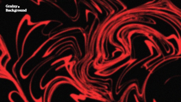 Premium Red Liquid marble textured black backgrounds Wavy psychedelic vector