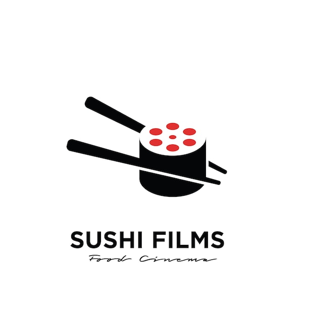 premium sushi film Studio Movie Production logo design