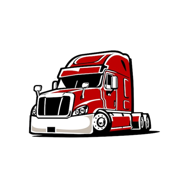 Premium Trucker Vector Illustration. Trucker Tshirt Design Inspiration