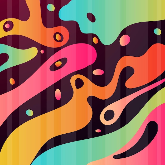 Premium Vector Colorful Background Illustration