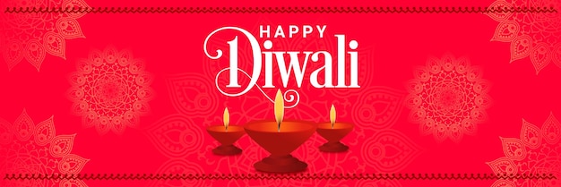 Premium Vector Diwali Festival Banner And Poster