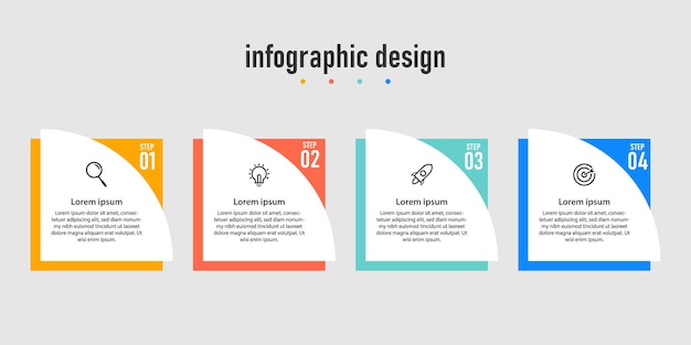 Presentation business creative infographics