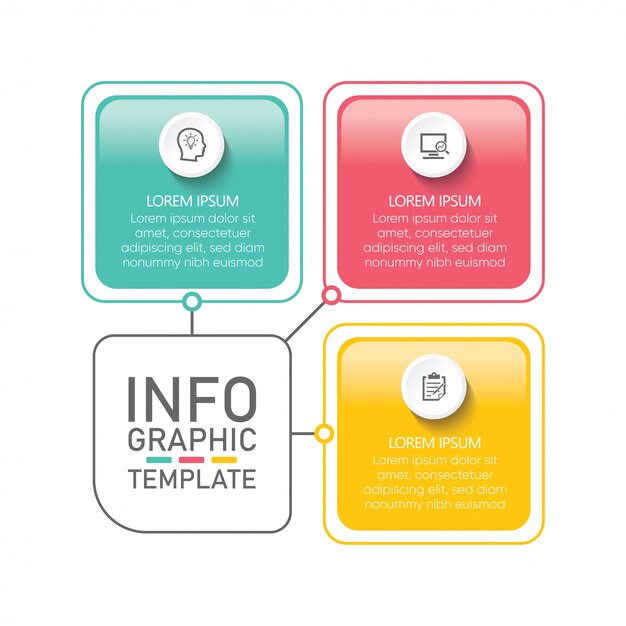 Presentation business infographic template