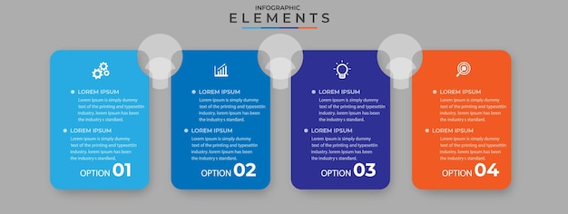 Presentation business infographic template