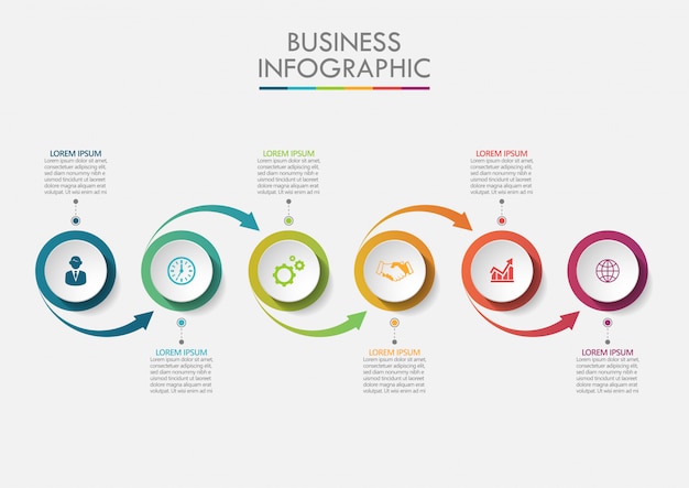 Presentation business infographic template