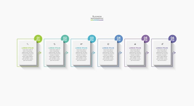 Presentation business infographic template