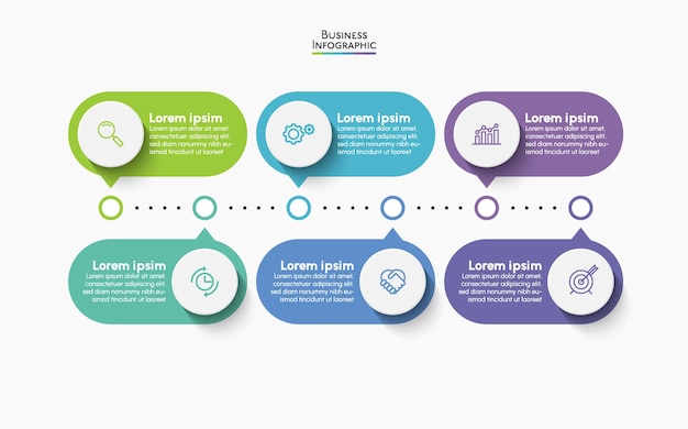 Presentation business infographic template