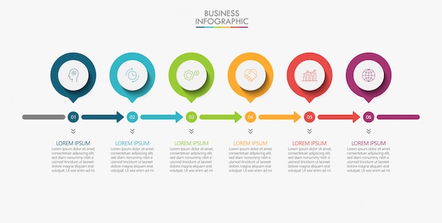 Presentation business infographic template