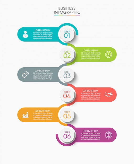 Presentation business infographic template