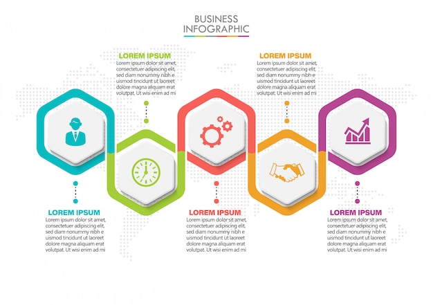 Presentation business infographic template