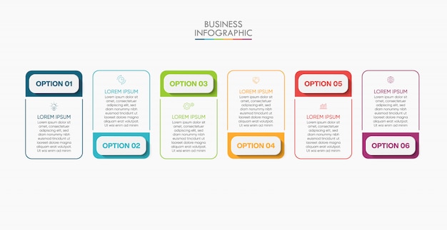 Presentation business infographic template