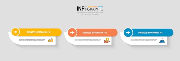 Presentation business infographic template