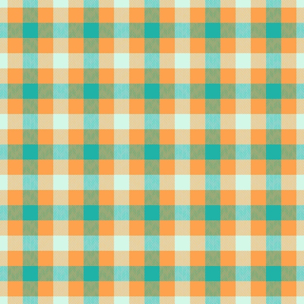 Presentation check seamless tartan diverse texture vector plaid Outside fabric textile pattern background in orange and light colors