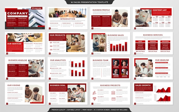 presentation layout template use for business project slide and infographic