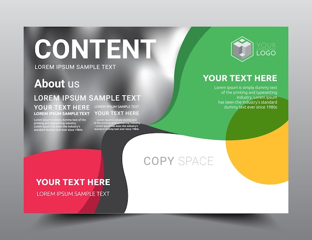 Presentation layout template 