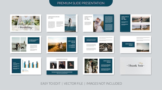 Presentation Template  wedding ceremony Modern Creative