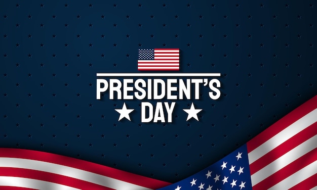 President's Day Background Design