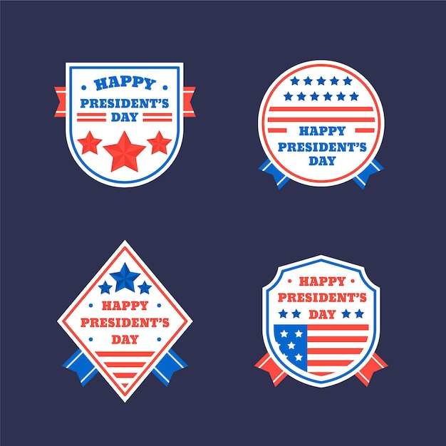 President's day badge collection