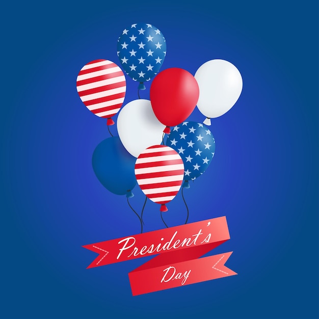 Presidents Day background