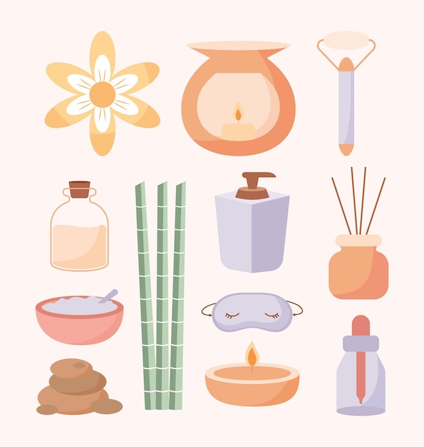 Pretty spa items