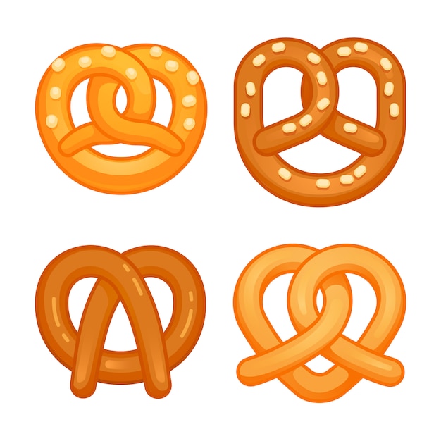 Pretzel icon set