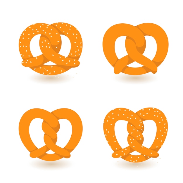 Pretzel icon set