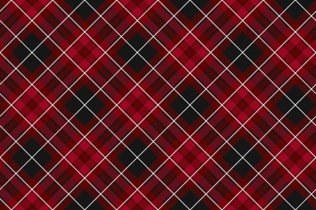 Pride of wales fabric textures red tartan seamless