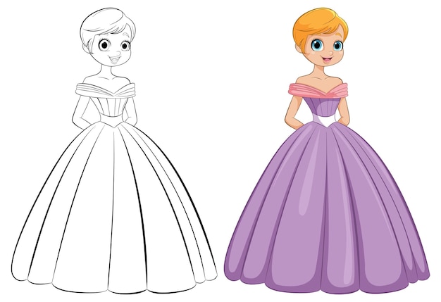 Princess Character Illustration